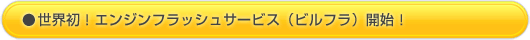 エンジンフラッシュサービス